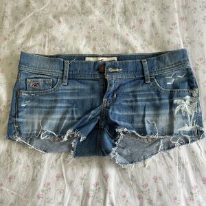 Hollister denim shorts